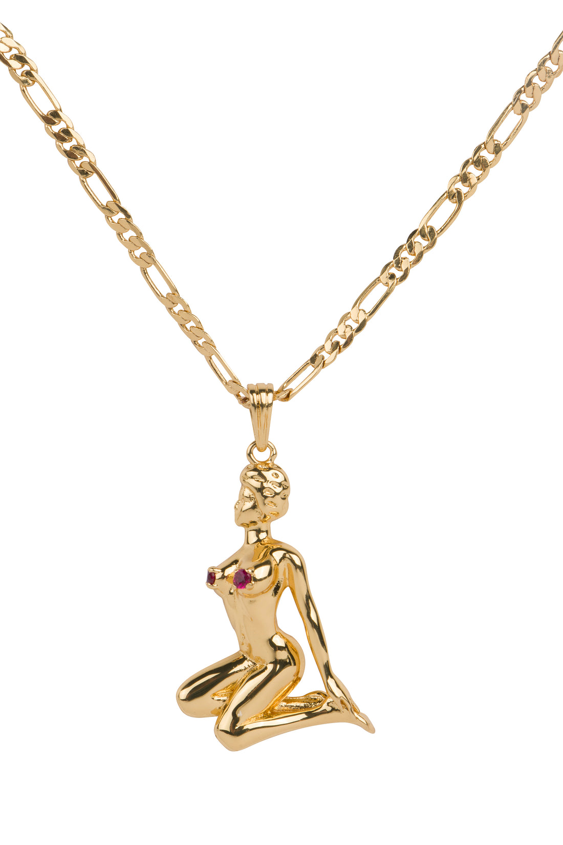 Naked Lady Necklace 14K Gold Filled