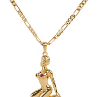 Naked Lady Necklace 14K Gold Filled