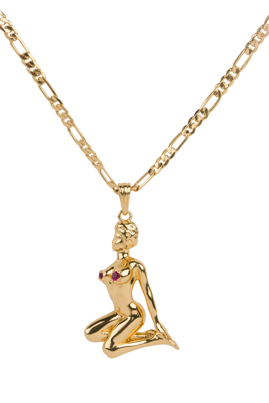 Naked Lady Necklace 14K Gold Filled