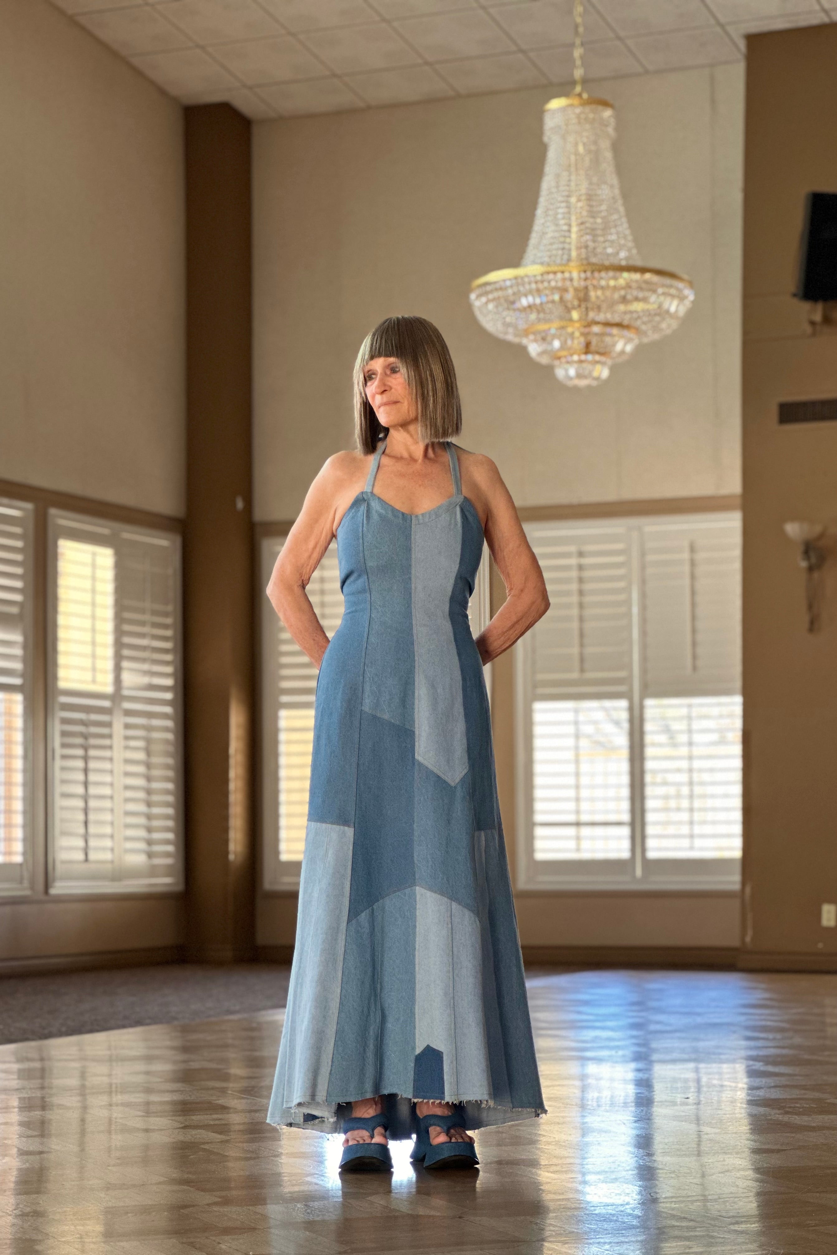 Brit Denim Gown 4X Brit Denim Gown 4X