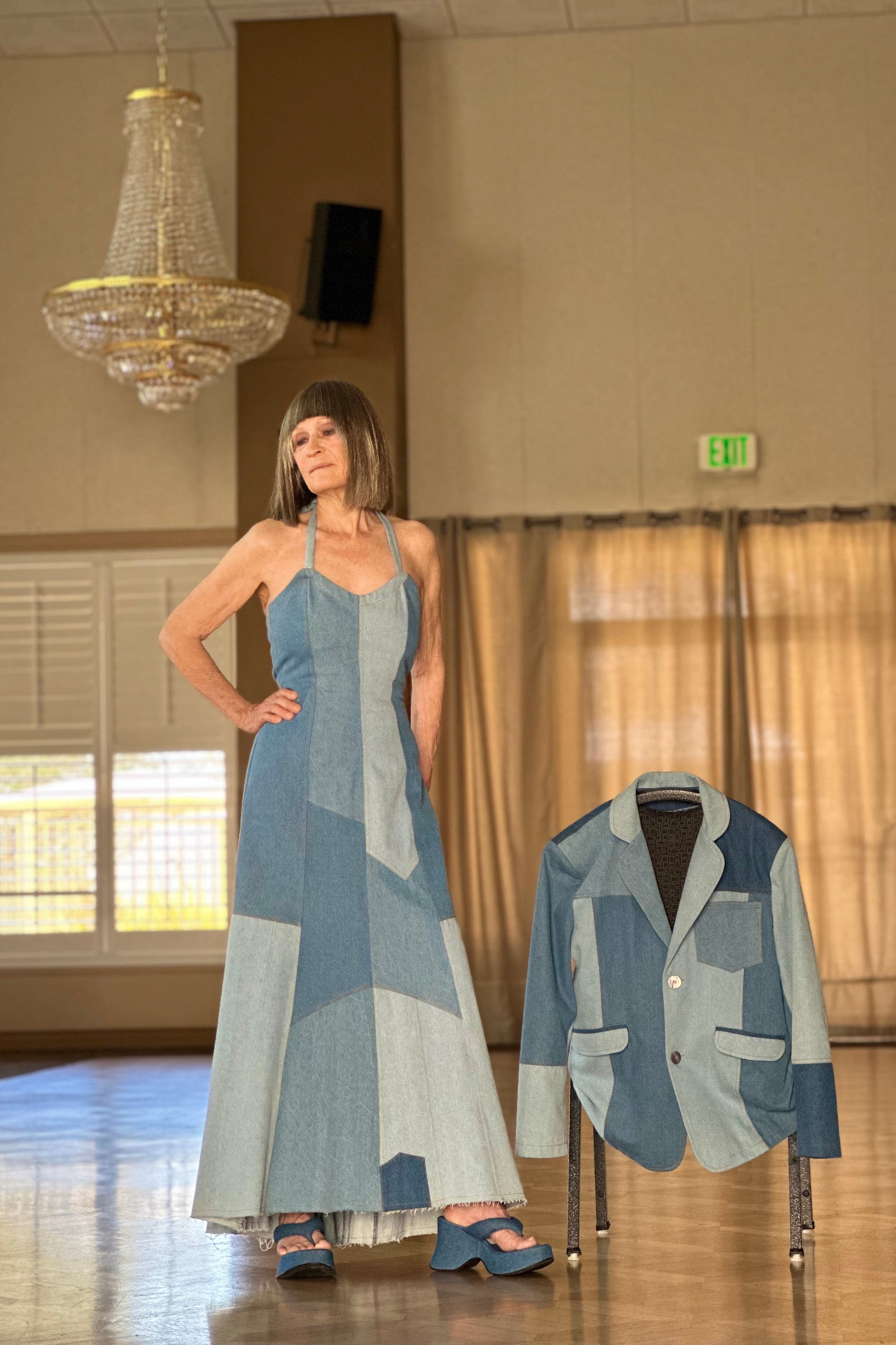 Brit Denim Gown 4X Brit Denim Gown 4X
