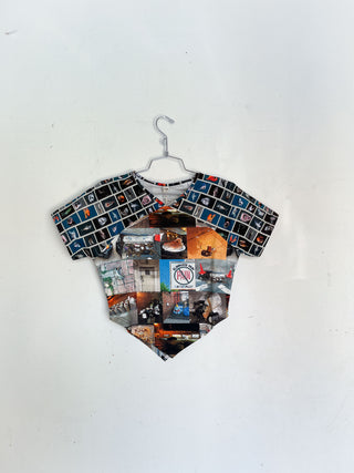 #31: Scrap Raglan Tee - Nyc Trash / Cuter Fish