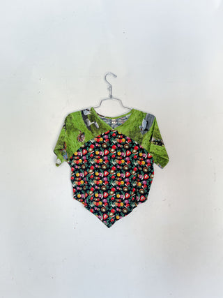 #6: S Scrap Raglan Tee - Vegetable Medley / Worst Ducks