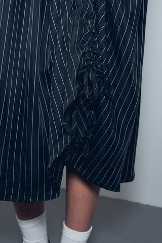 Pirate Queen Tencel Stripe Dress