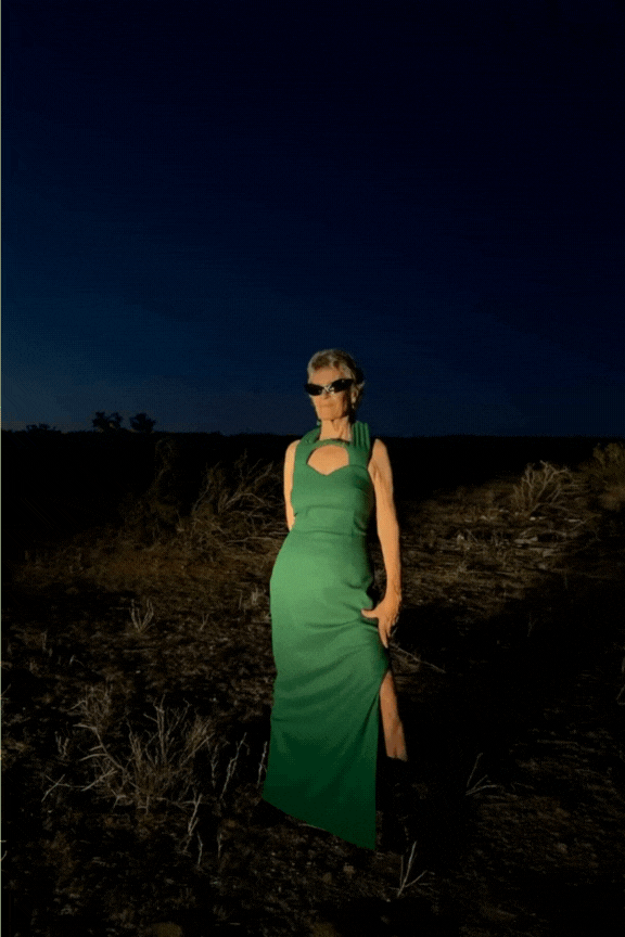 Choked by an Alien Gown