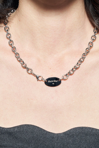 Rich Slut Stainless Steel Necklace