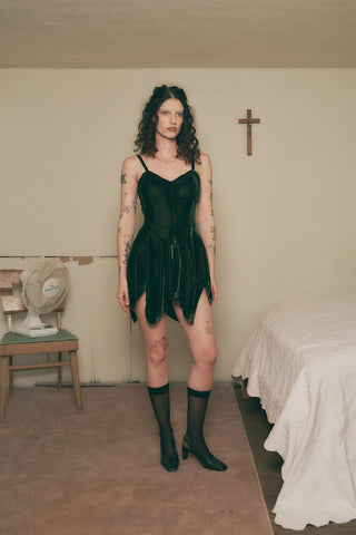 Tink Velvet Mini Dress