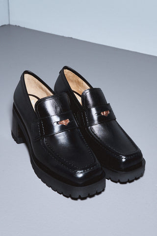 The Gambler Loafer Black