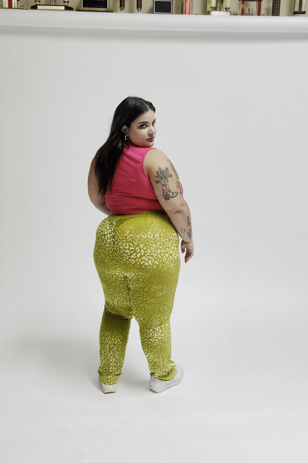 Booger leopard Pants