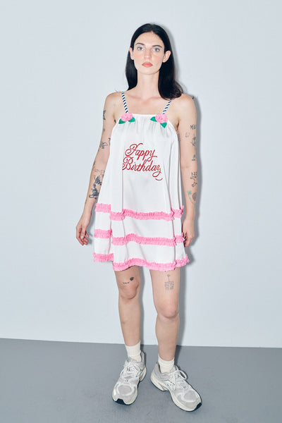 Frosted Cake Dress 'Happy Birthday' L / Happy Birthday