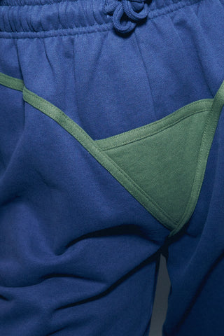 Bikini Bod Sweatpants Blue/Green NEW FABRIC
