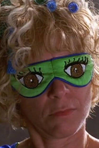 Silk Embroidered Matilda's Mom Sleep Mask