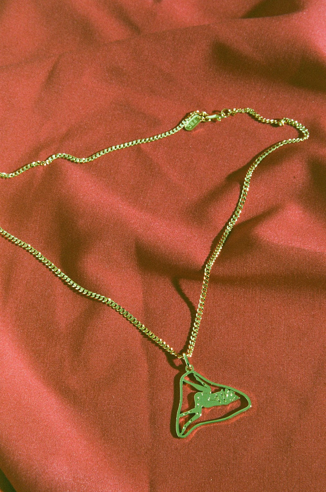 Sex Cult Medallion 18k Gold Filled