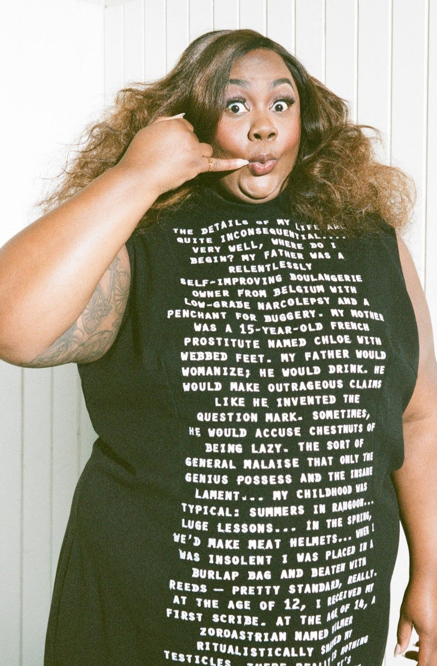 Nicole is wearing the 4X
