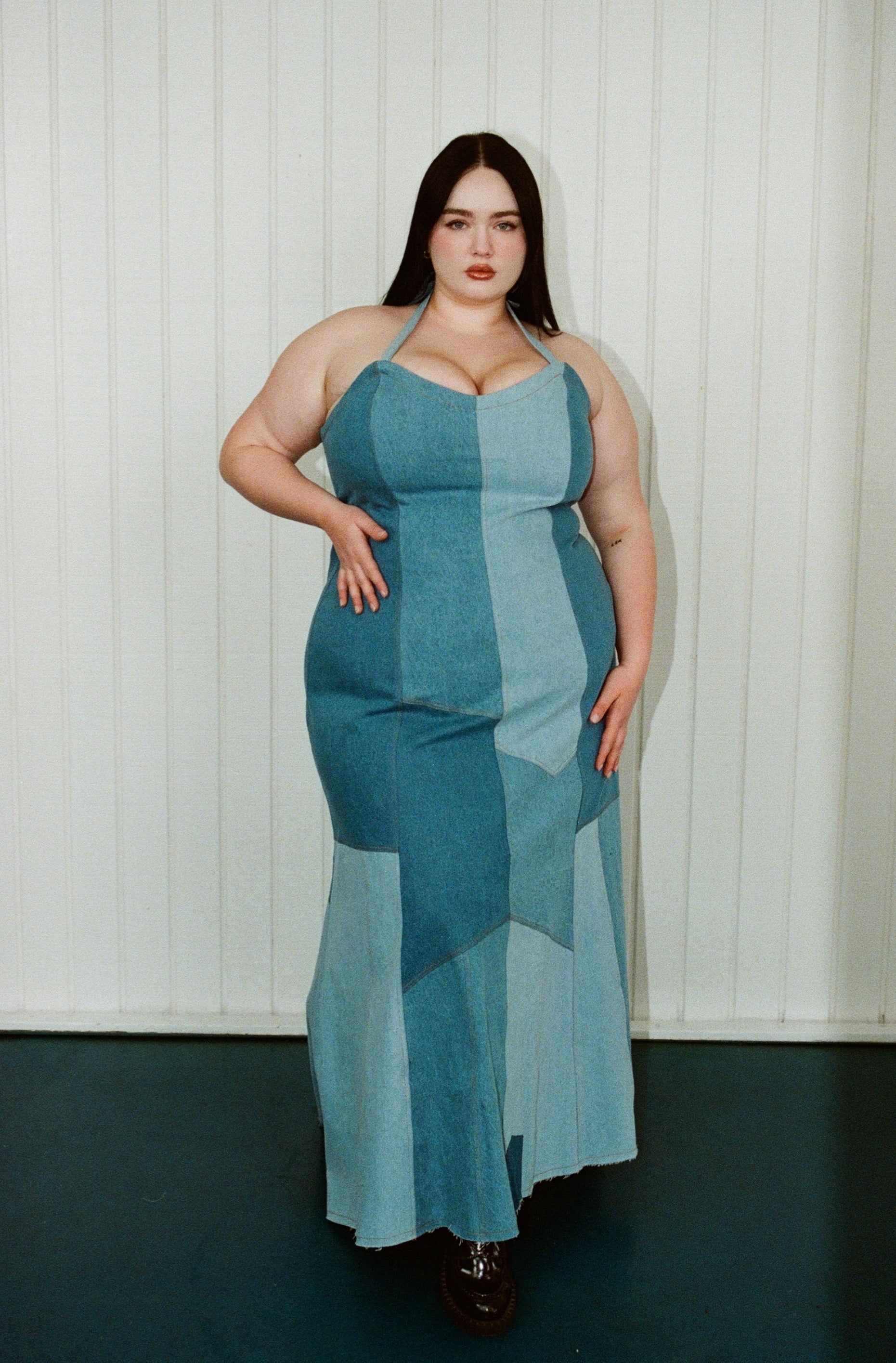 Brit Denim Gown 2X Brit Denim Gown 2X
