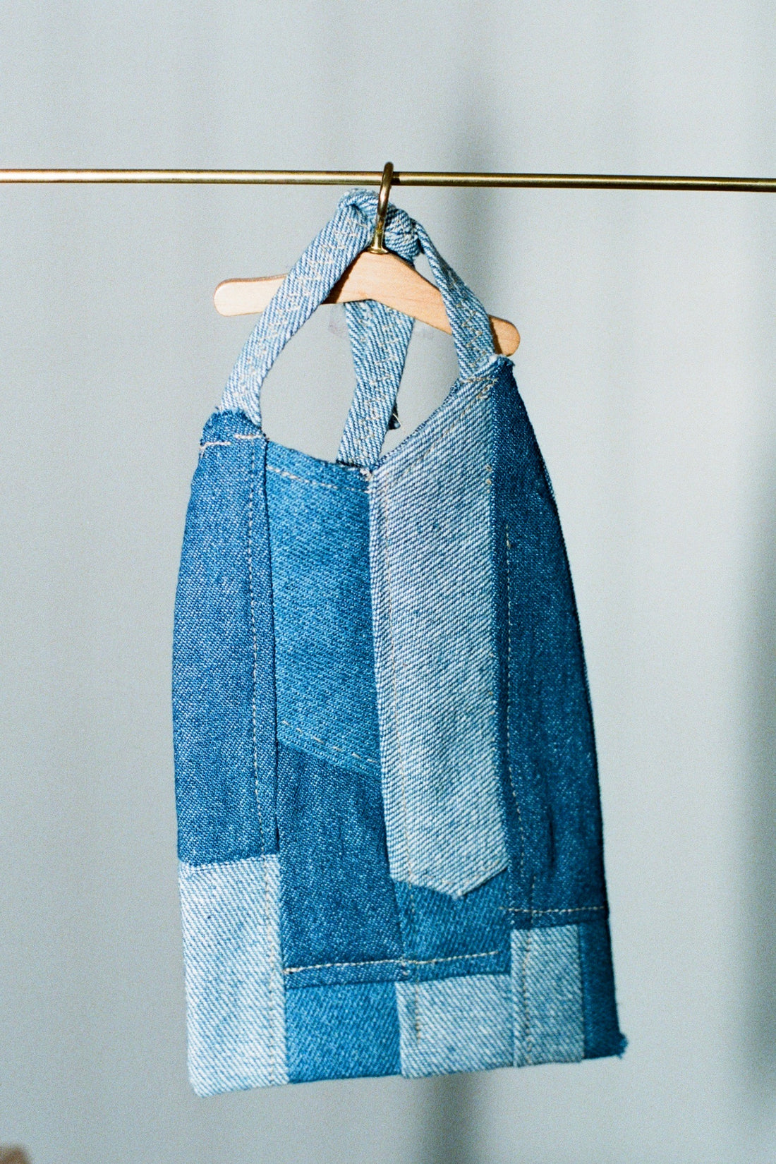 Lizard Brit Denim Gown