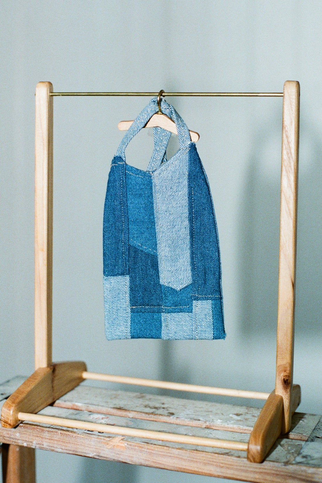 Lizard Brit Denim Gown