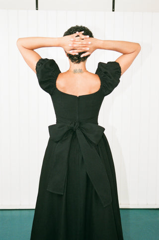 The Virgin Gown Black