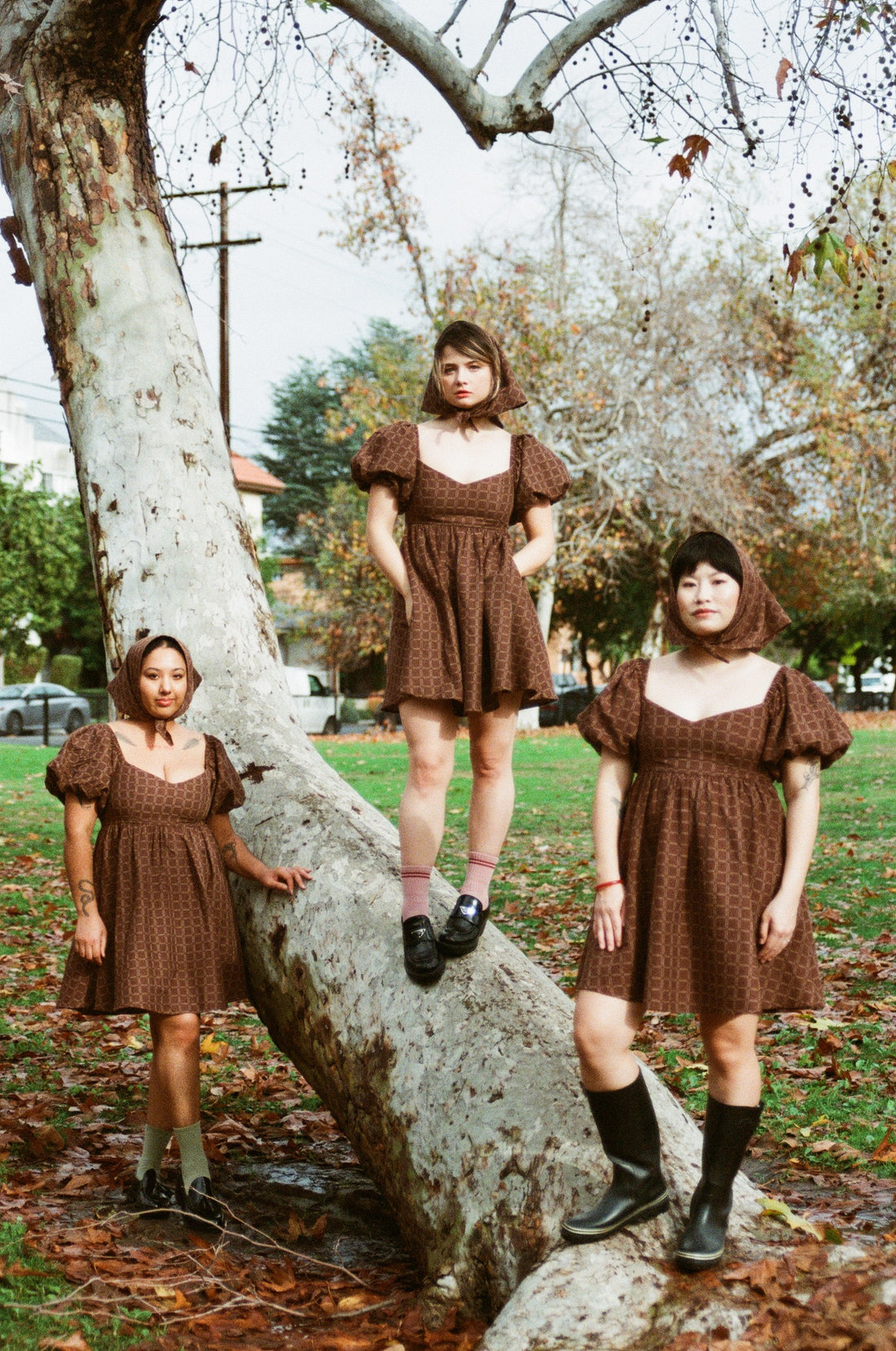 Strega Nona mini Dress Orphan Print