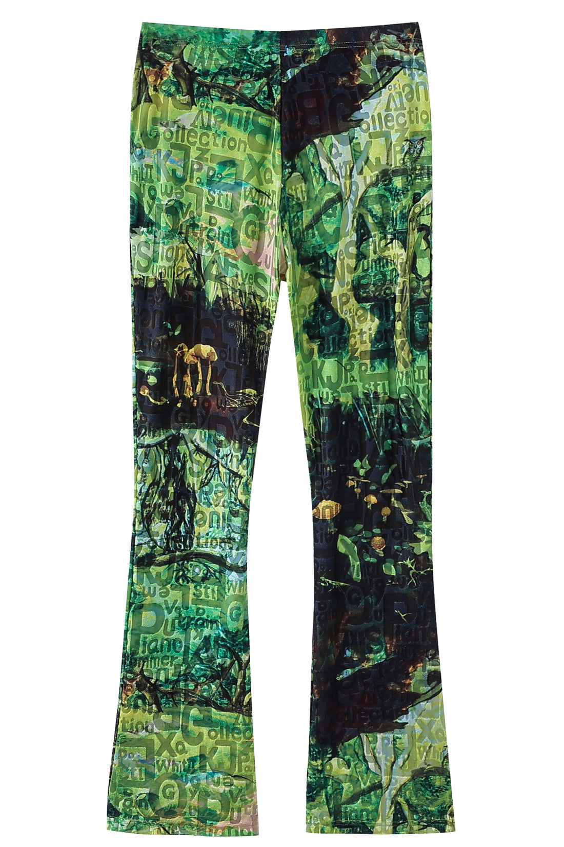 Cayetana Subtext Velvet Mesh Pants