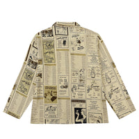 UNISEX Yellow Pages Linen Chore Jacket
