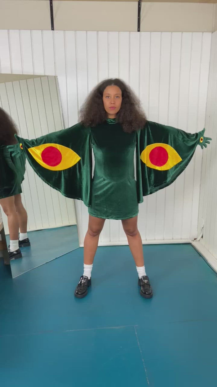 Moth Mini Dress Fashion Brand Company