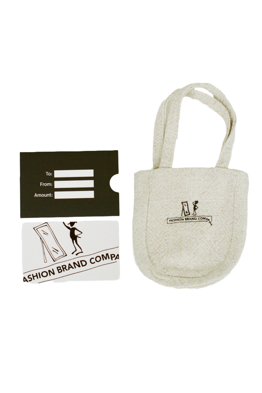Physical Gift Card with Micro Tote