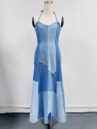 Brit Denim Gown