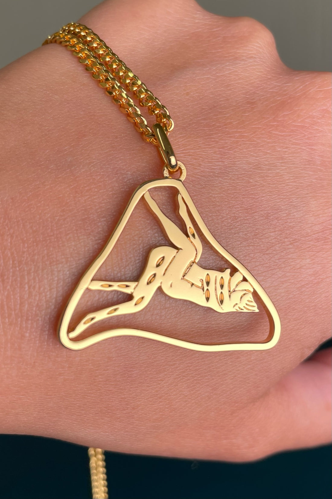 Sex Cult Medallion 18k Gold Filled