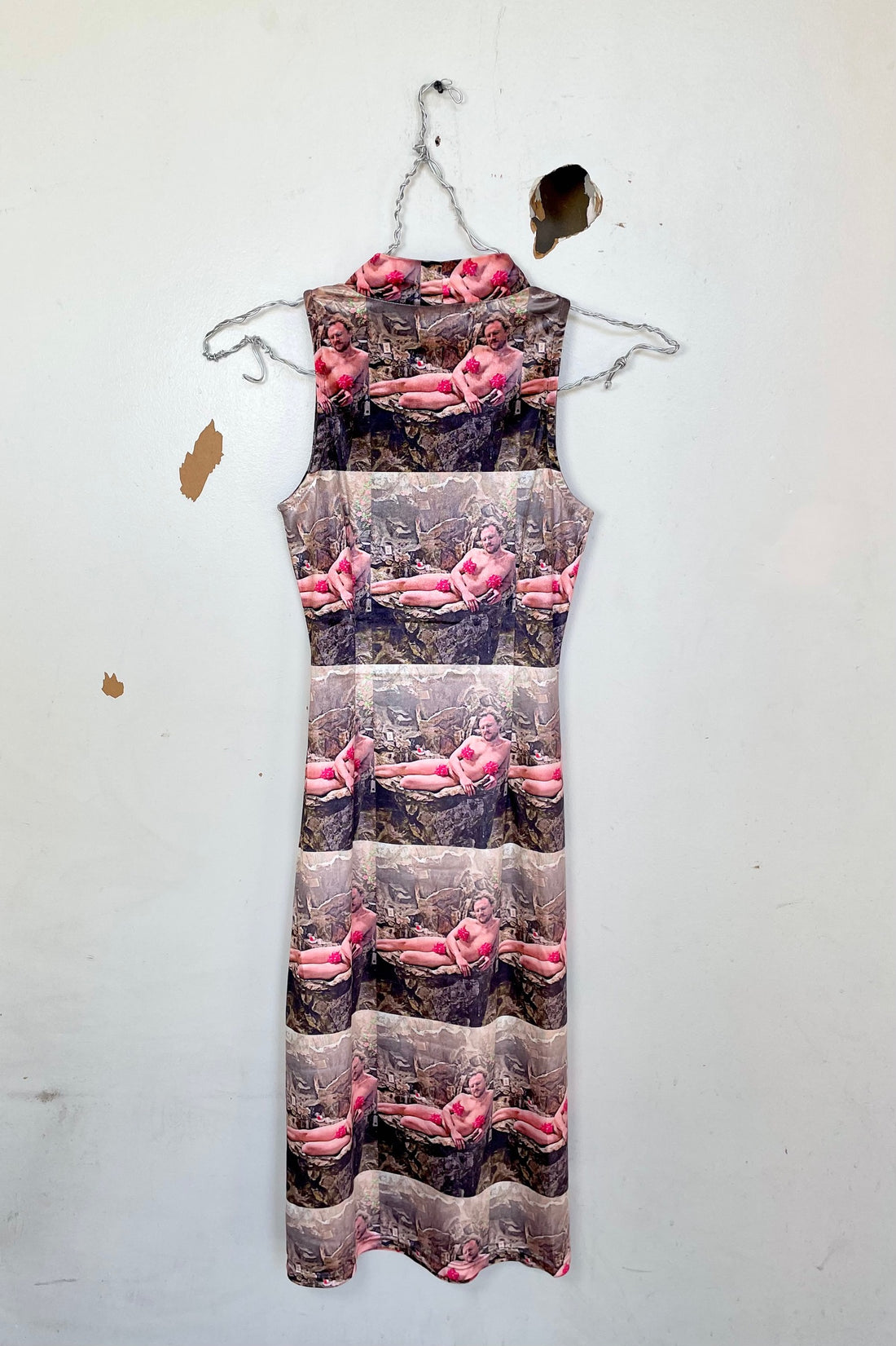 Sexy Max Velvet Peep Dress