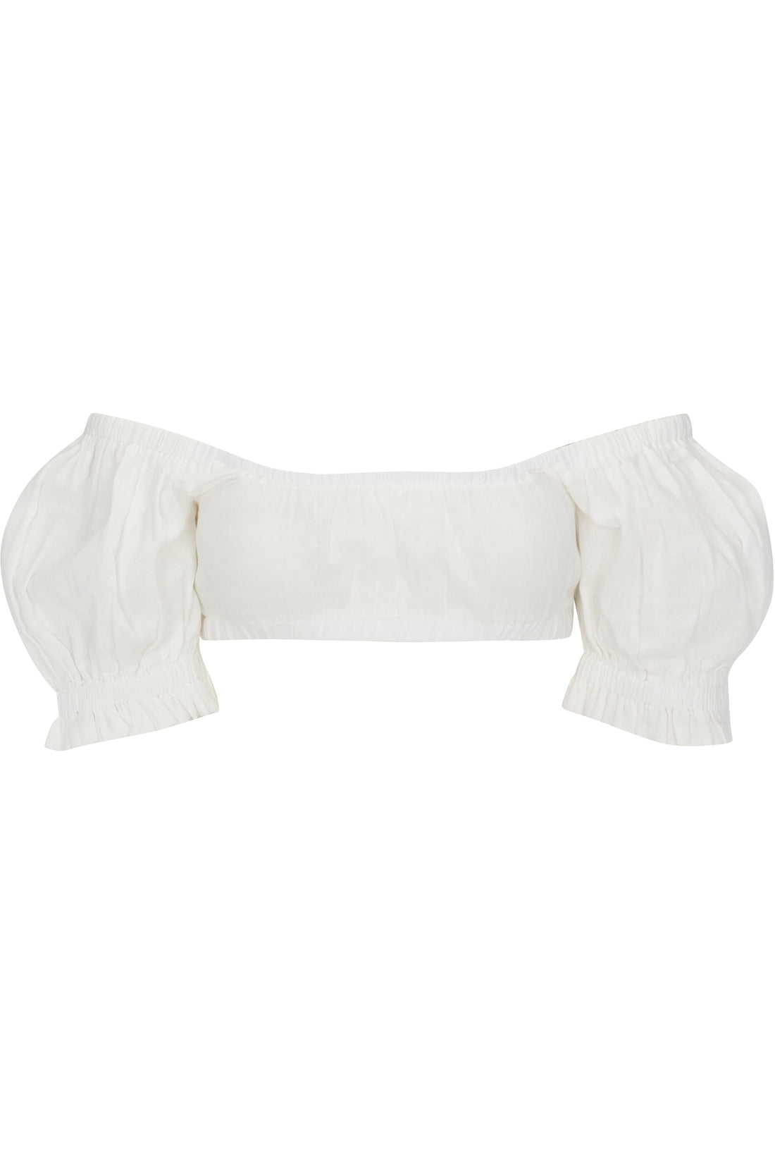 Wench Crop Top White