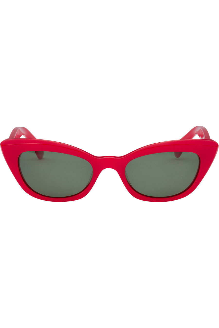 Cat eye Teeth Sunglasses Red
