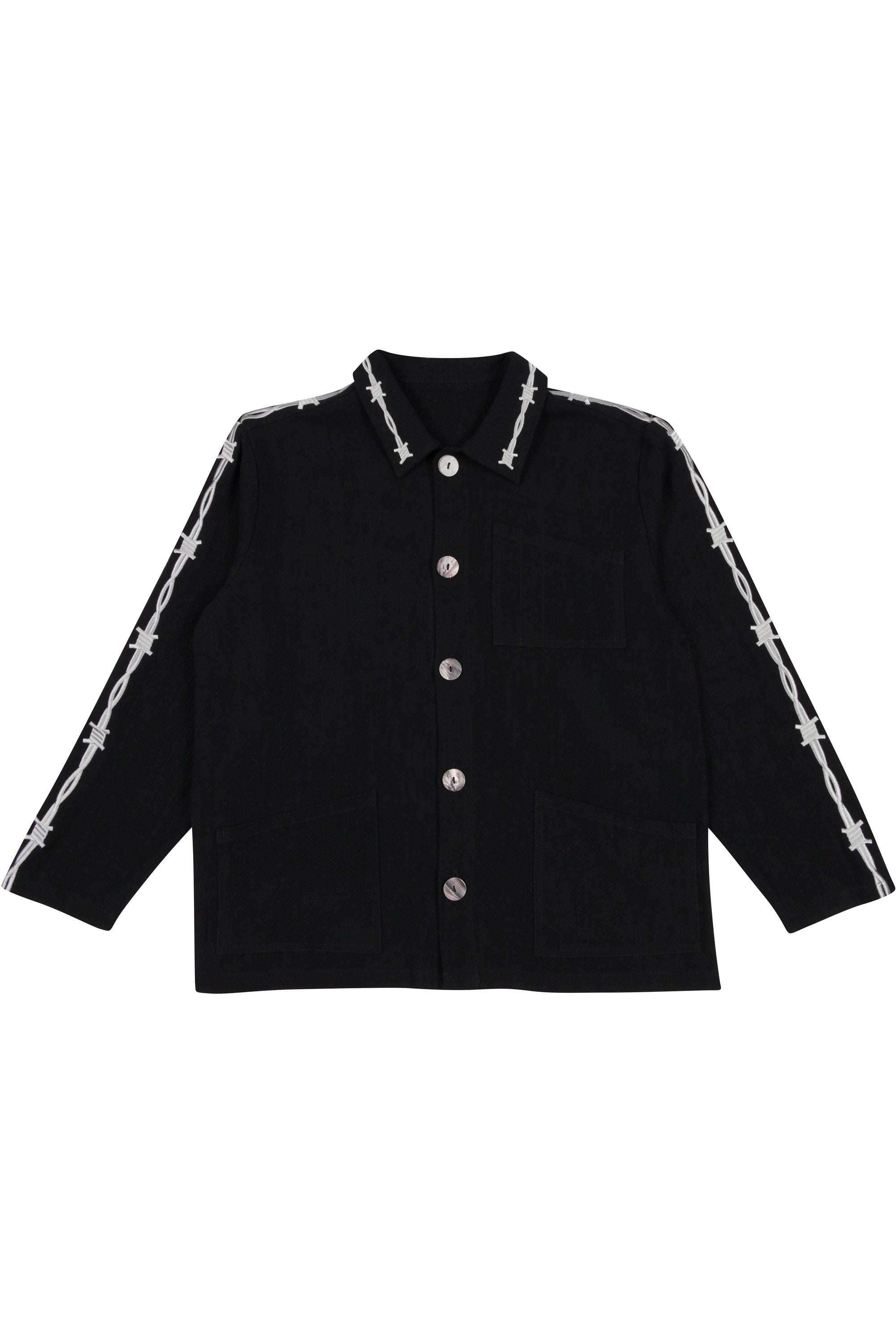 Unisex Pammy Linen Chore Jacket Fashion Brand Company