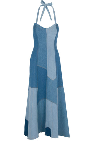 Brit Denim Gown