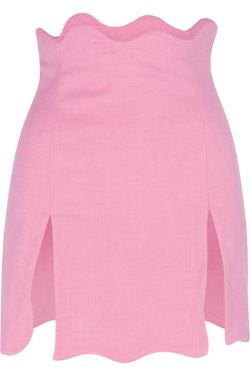 Labia Minora Mini Skirt Pink