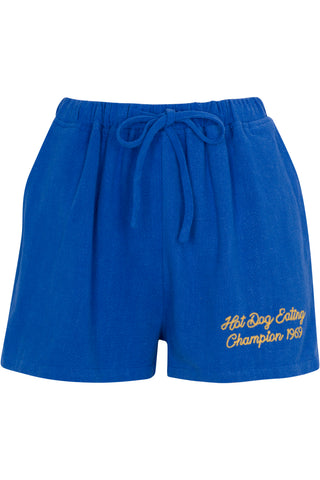 Hot Dog Eating Champion Drawstring Shorts