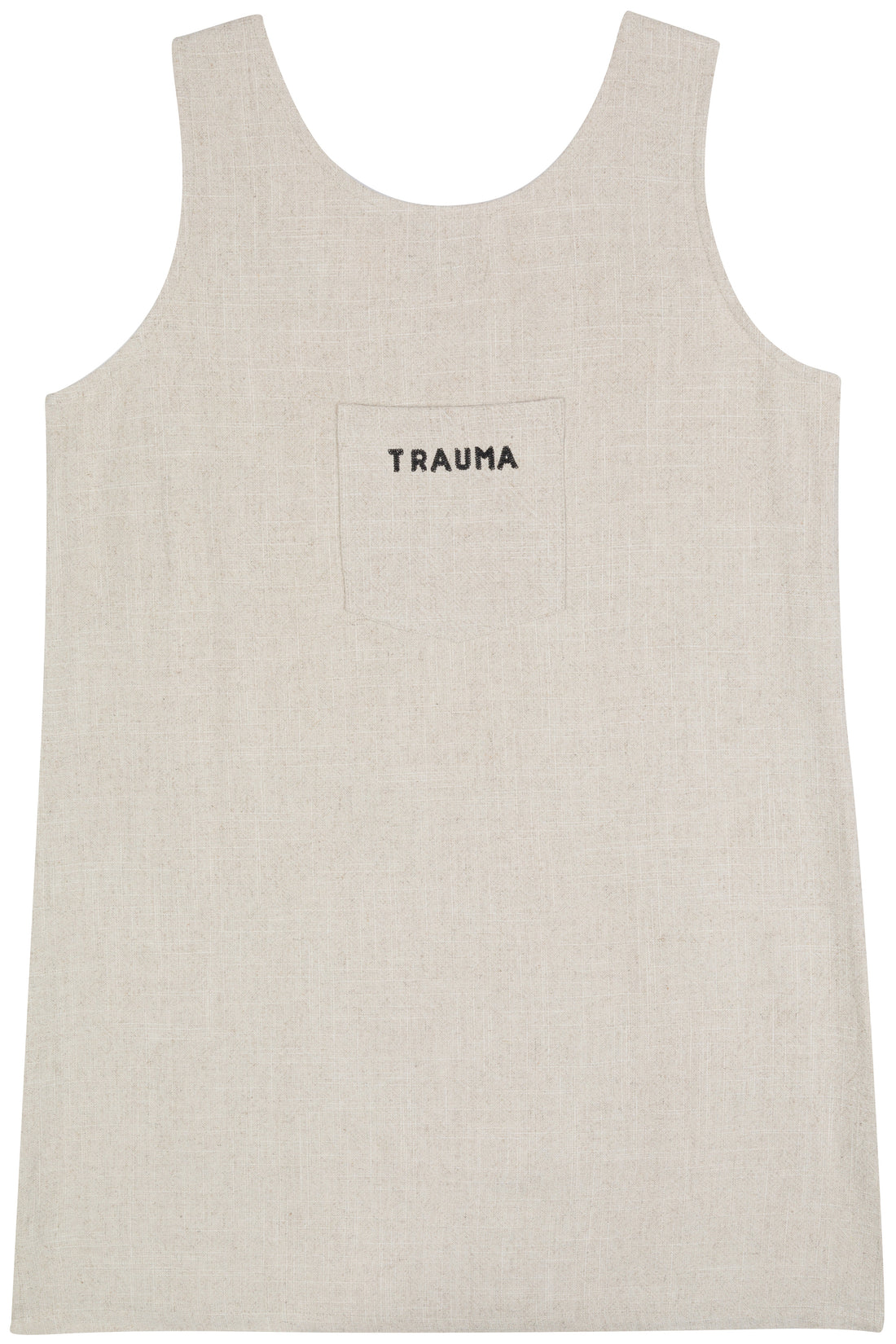Artist's Toolbox Linen Shift Dress Natural
