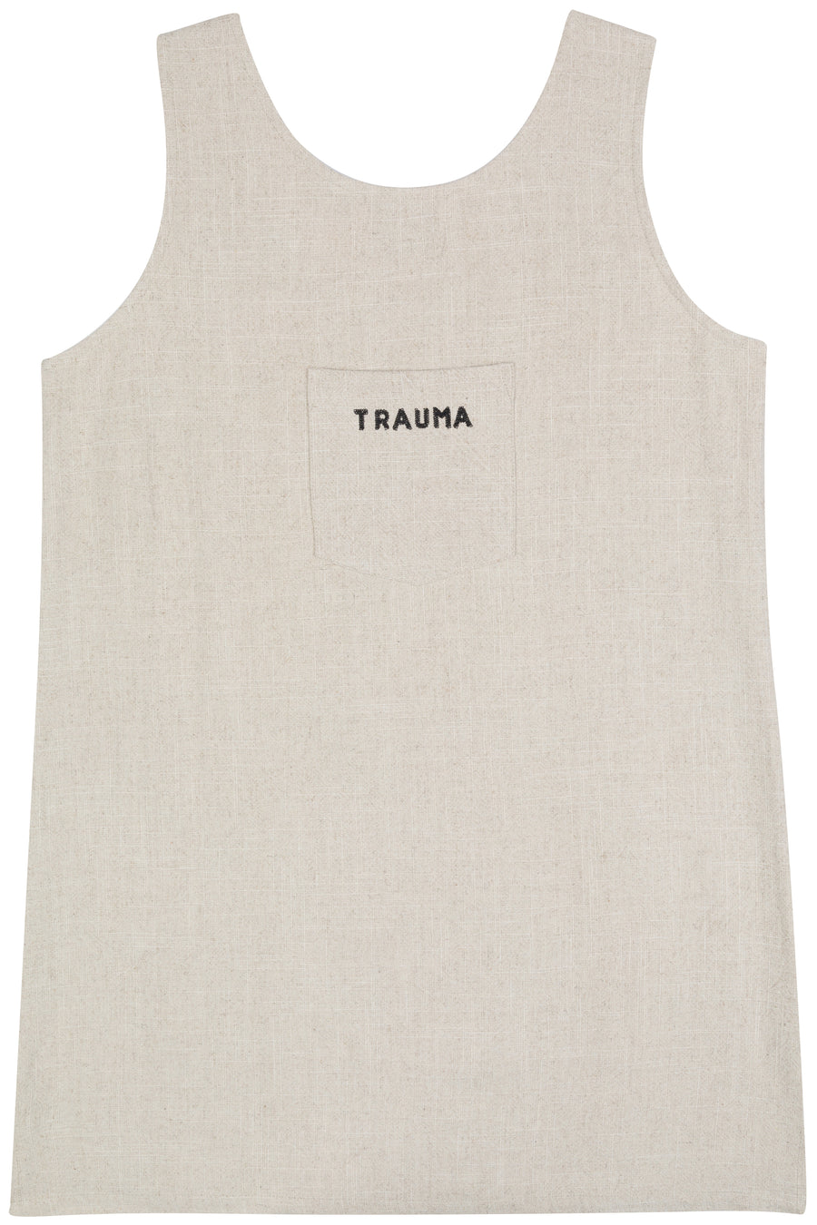Artist's Toolbox Linen Shift Dress Natural