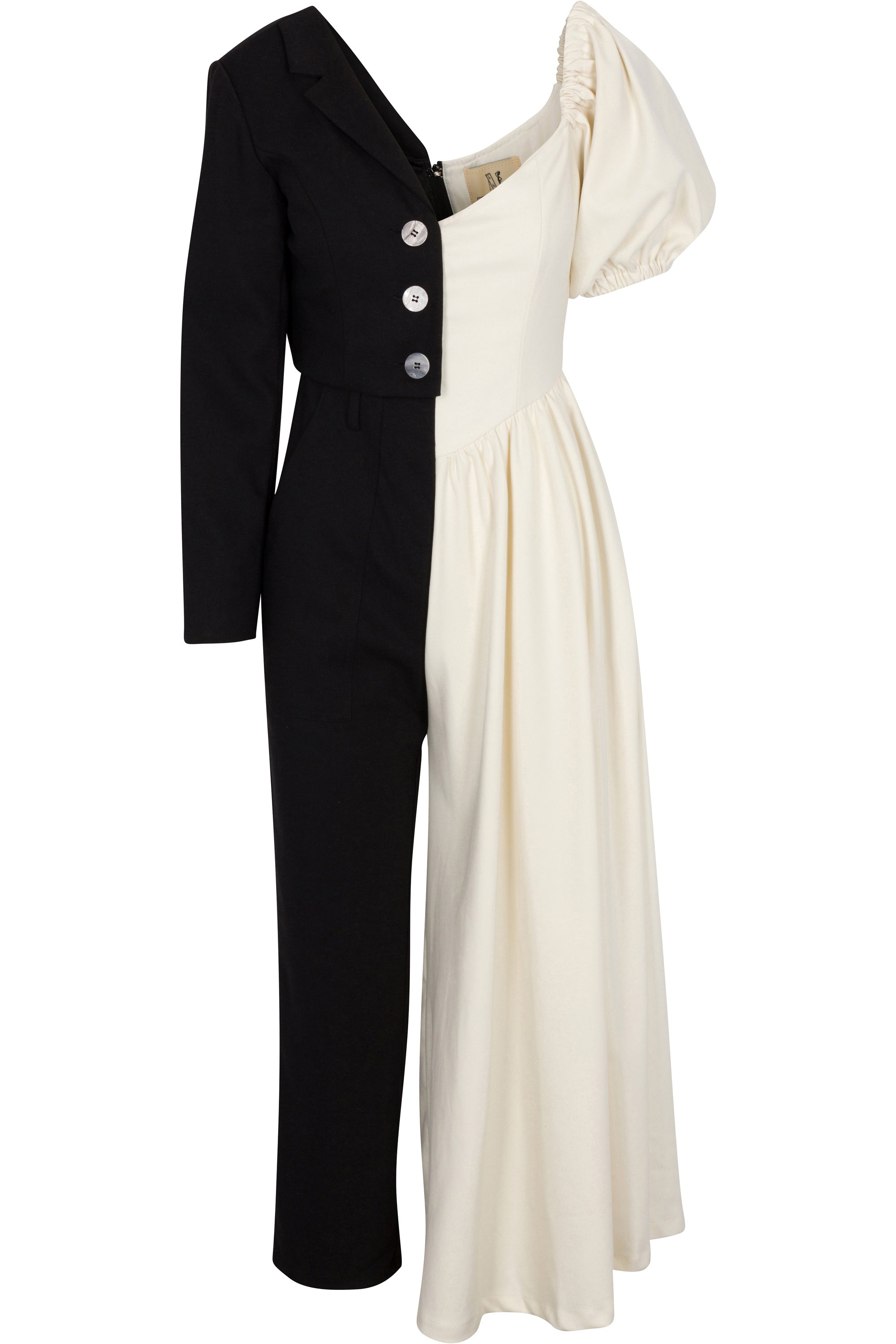 half dress half suit prom Bride/Groom Jumpsuit XS