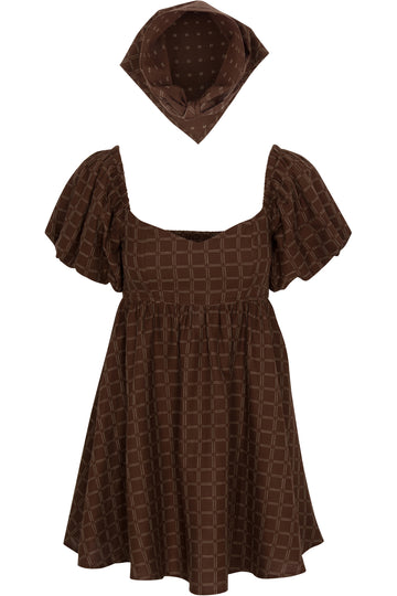 Strega Nona mini Dress Orphan Print