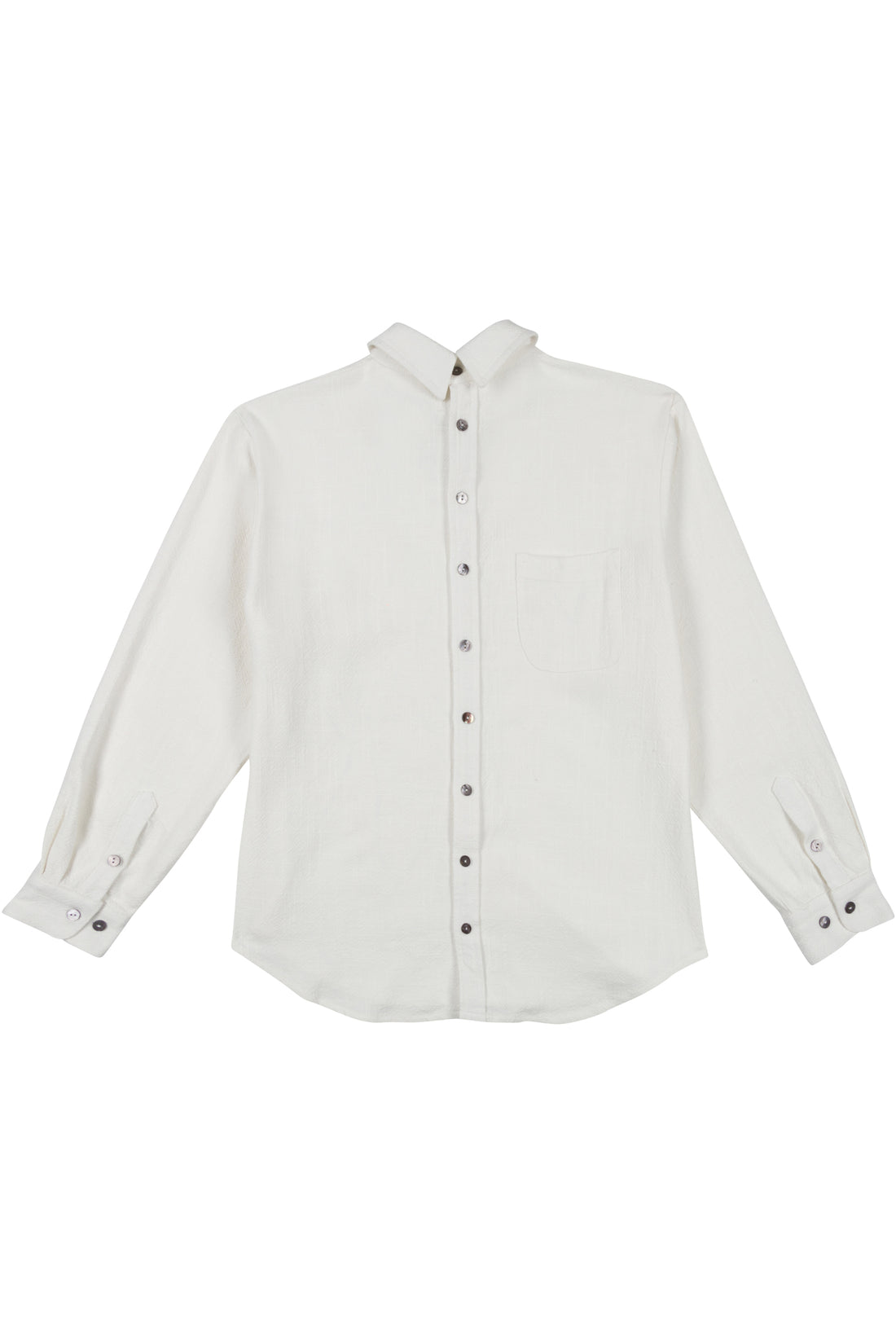 Front and Back Linen Shirt Jacket White – Fashion Brand Company