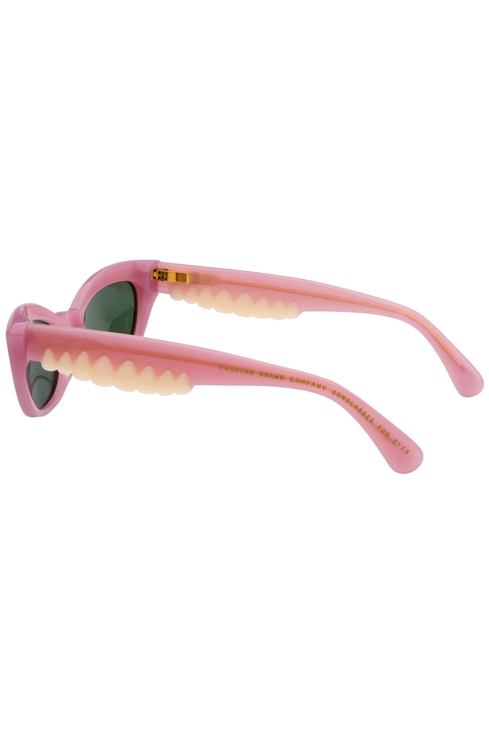 Cat Eye Teeth Sunglasses Pink Fashion Brand Company