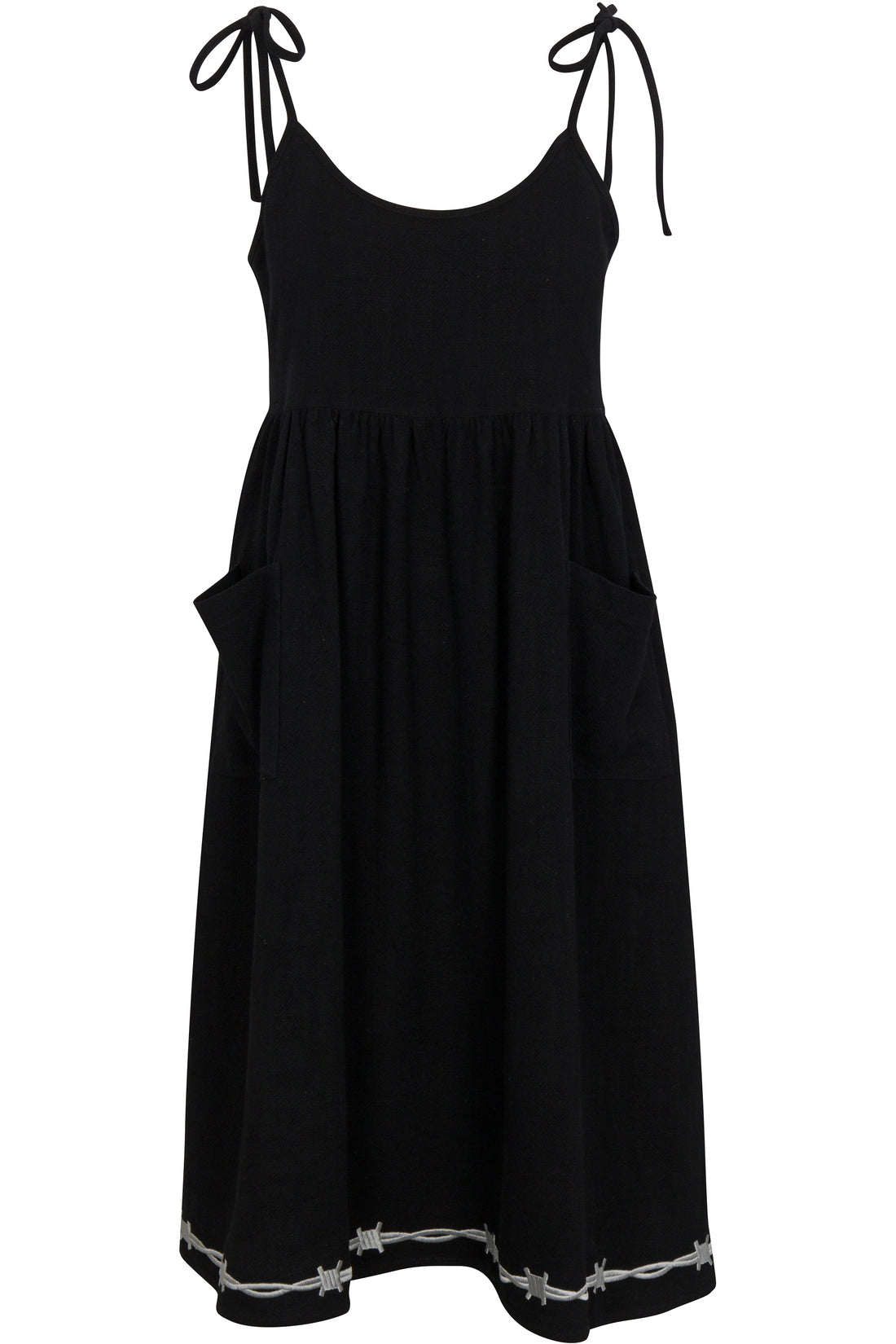 Breeze on my Genitals Dress- Linen Pammy