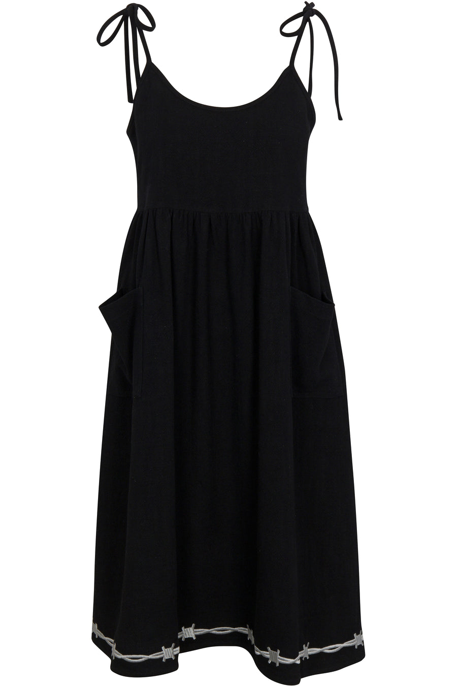 Breeze on my Genitals Dress- Linen Pammy