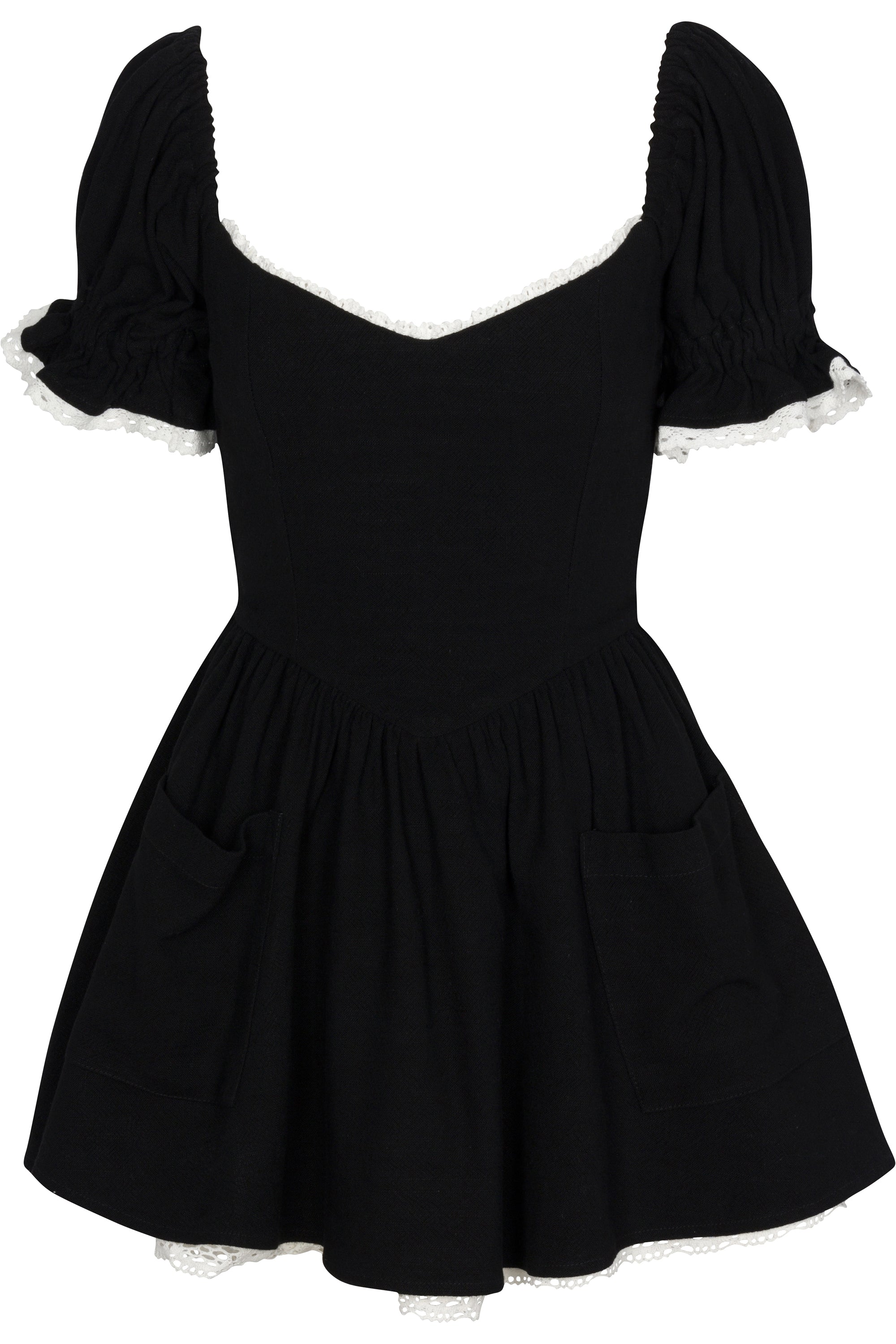 The French Virgin Thick Linen Mini Dress 6X The French Virgin Thick Linen Mini Dress 6X