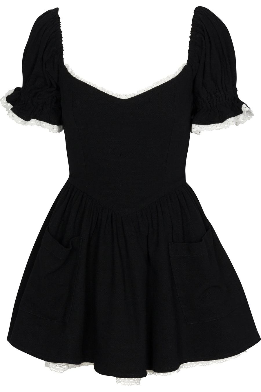 The French Virgin Linen Mini Dress