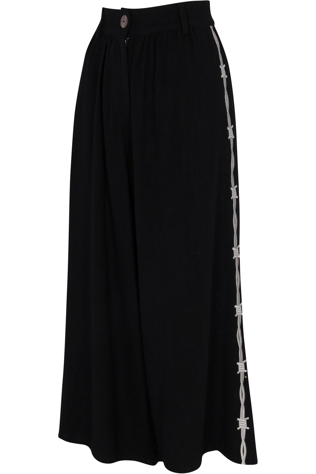 Pammy Linen Wide Leg Trousers