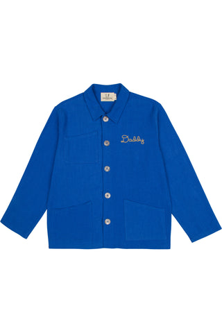 Unisex Daddy Chore Jacket French Blue
