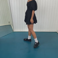 Mini Picnic Dress Black