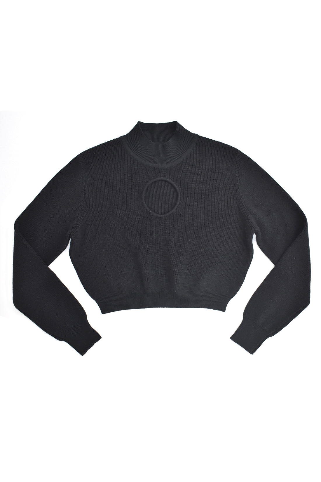 Glory Hole Viscose Sweater Black